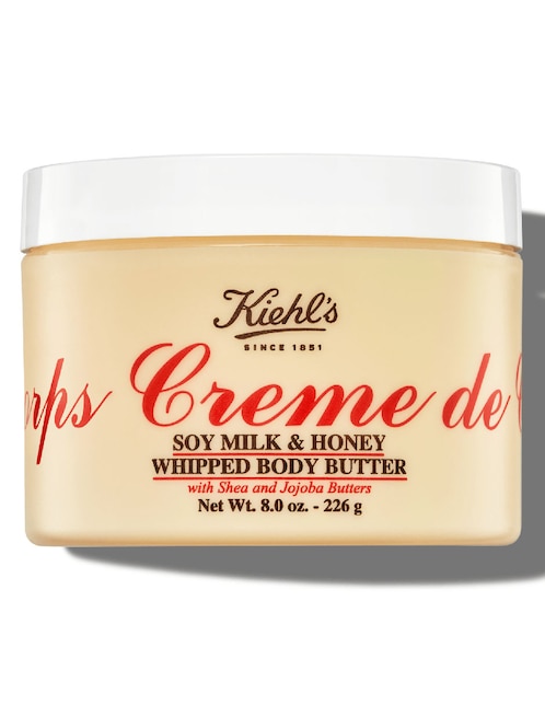 Crema para cuerpo recomendada para hidratar día y noche Kiehl'S Soy Milk & Honey Whipped para todo tipo piel