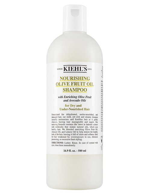Shampoo hidratante para cabello Nourishing Olive Fruit Kiehl's 500 ml