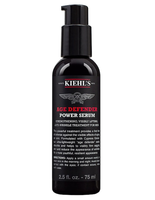 Sérum antiedad facial Age Defender Power Serum para hombres Kiehl's todo tipo piel