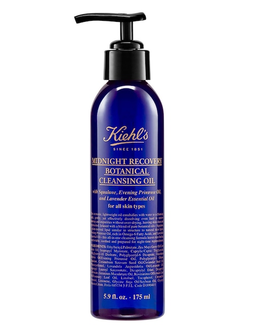 Limpiador facial Midnight Recovery Botanical Cleansing Oil Kiehl's para desmaquillar