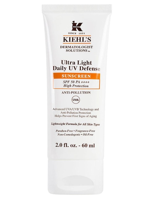 Protector solar FPS 50 ultra light uv daily defense Kiehl'S 60 ml