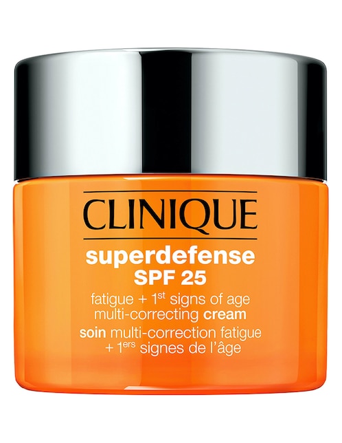Crema hidratante Clinique Superdefense™ SPF 25 Fatigue + 1st Signs Of Age Multi-Correcting Cream
