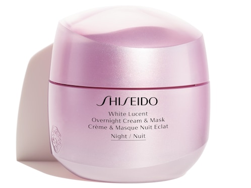 Crema facial recomendada para aclarar noche Shiseido White Lucent para todo tipo piel