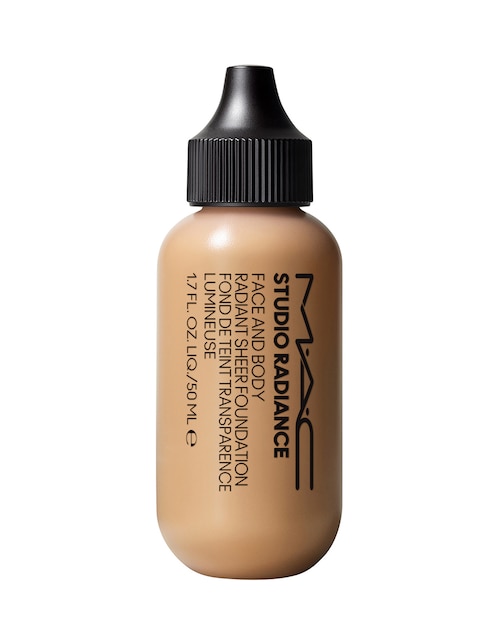 Base liquida M.A.C Studio Radiance Face & Body Radiant Sheer Foundation acabado satinado