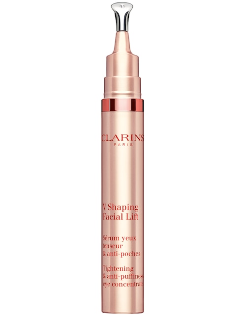 Crema para ojos recomendada para bolsas y ojeras día y noche Clarins V Shaping Facial para todo tipo piel