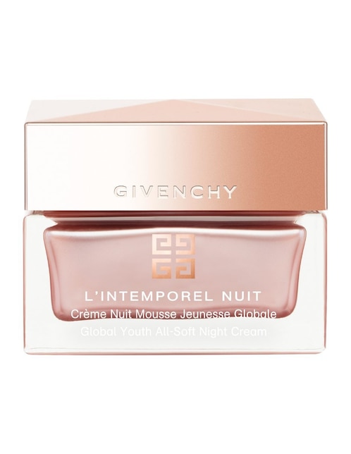 Crema facial recomendada para prevenir signos de la edad noche Givenchy L'Intemporel para todo tipo piel
