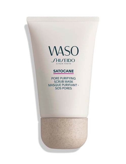 Mascarilla exfoliante facial Shiseido Waso Pore Purifying Scrub Mask
