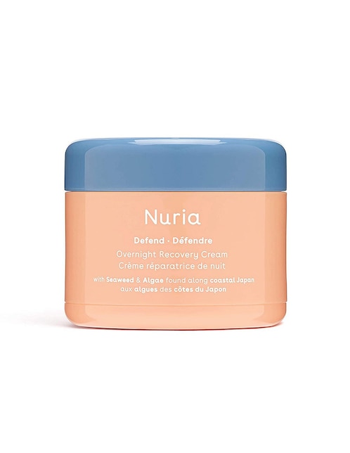 Crema facial recomendada para hidratar de noche Nuria Beauty para todo tipo piel
