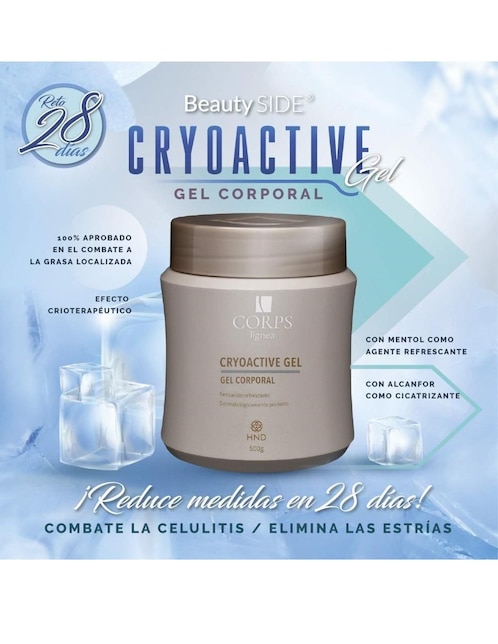 Crema para cuerpo Cryoactive Gel Hnd Corps Lignea para