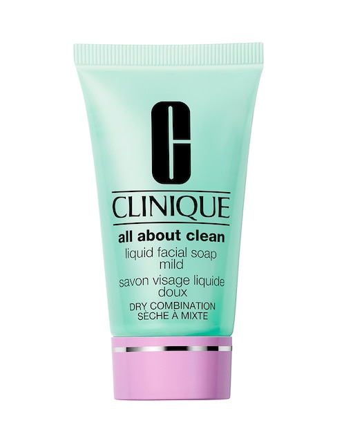 Limpiador facial Mini All About Clean Clinique recomendado para limpieza