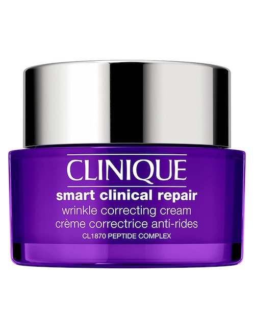 Crema facial recomendada para prevenir signos de la edad día y noche Clinique Smart Clinical Repair™ Wrinkle Correcting Cream para todo tipo piel