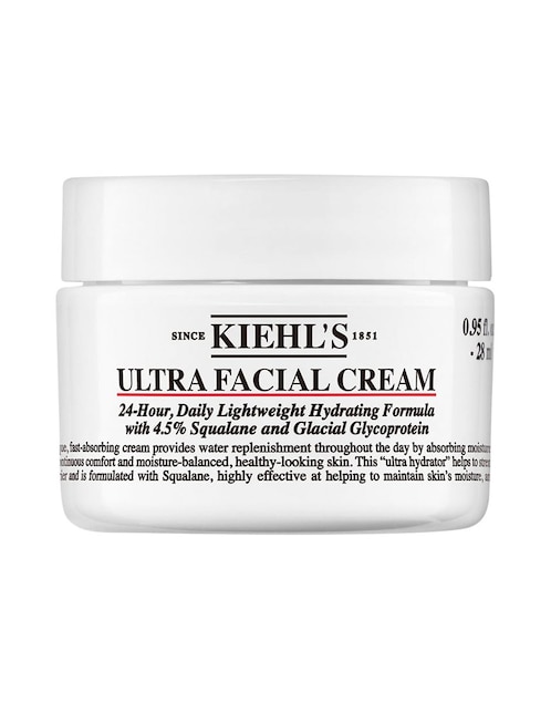 Crema para rostro Kiehl's Ultra Facial Cream 28 g recomendado para hidratar