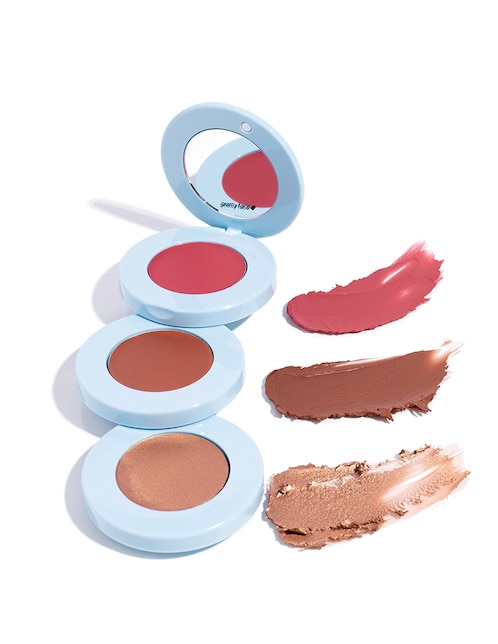Paleta de blush, iluminador y bronzer 1