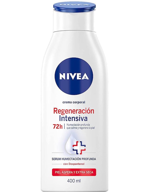 Crema para cuerpo recomendada para regenerar día y noche Nivea Regeneración Intensiva para piel seca