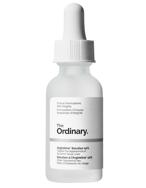 Serum antiedad facial Argireline Solution 10% The Ordinary todo tipo de piel 30 ml
