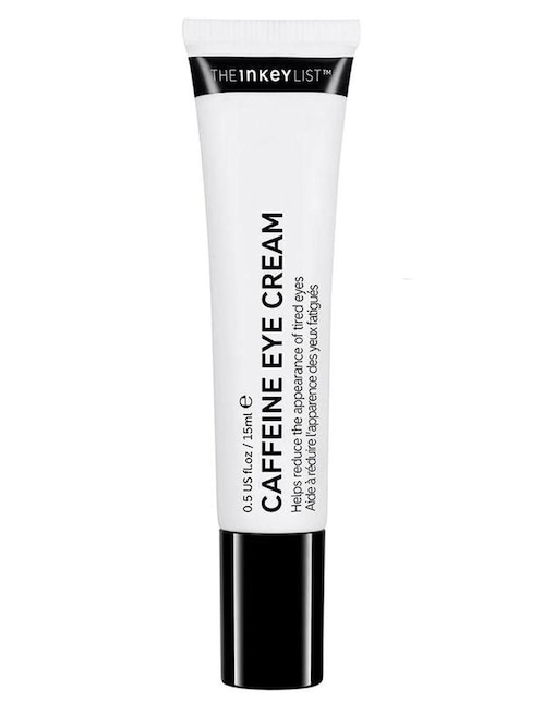 Crema para ojos recomendada para hidratar de día y noche Caffeine Eye Cream Inkey List para todo tipo de piel