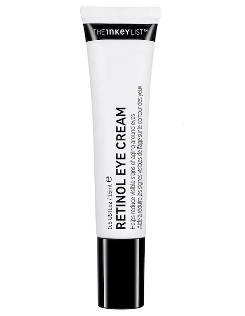 Crema para contorno de ojos recomendada para revitalizar de noche Retinol Eye Cream Inkey List para  todo tipo de piel