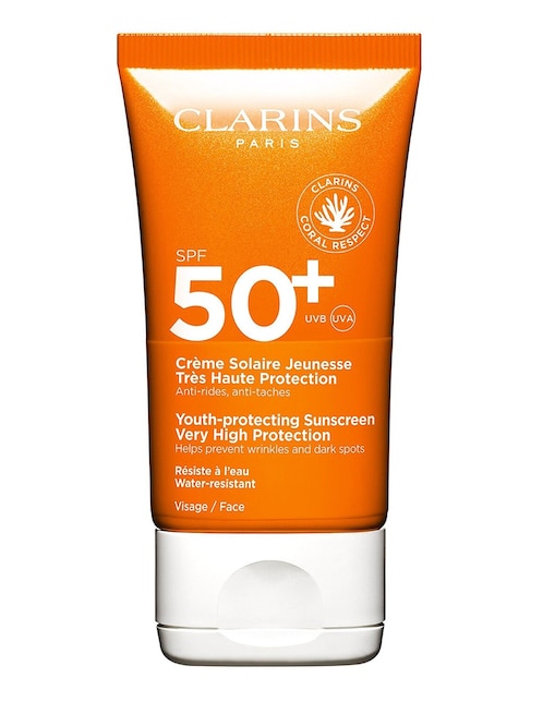 Protector solar FPS 50+ Youth Protecting Sunscreen Clarins 50 ml