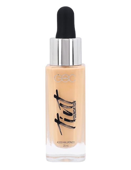 "base de maquillaje/set base de maquillaje" líquido goc sin familia o colección semi mate