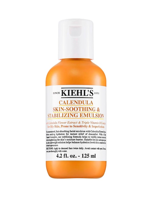 Tónico refrescante Calendula Skin-Soothing & Stabilizing Emulsion Kiehl's