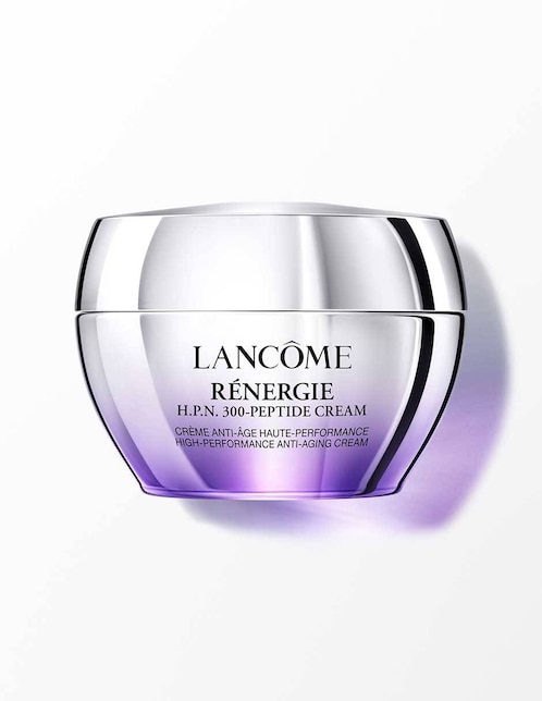 Crema facial recomendada para prevenir signos de la edad día y noche Lancôme Rénergie para todo tipo piel