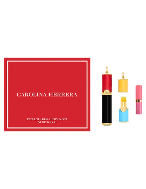 Set de maquillaje Carolina Herrera Fabulous Kiss Lipstick Set Nude Touch