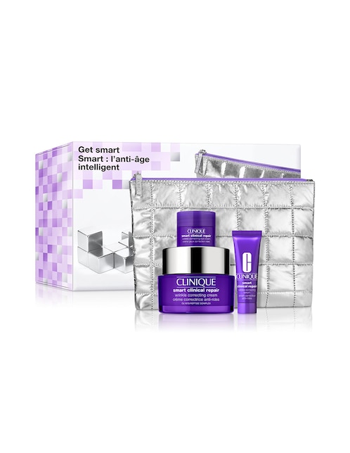 KIit de tratamiento facial Get Smart antiedad Clinique Holiday