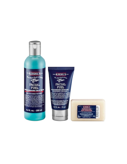 Tratamiento facial antiedad Kiehl's Men's Energizing Essentials