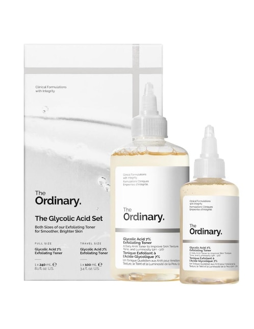 Tratamiento facial The Glycolic Acid Duo antiedad The Ordinary