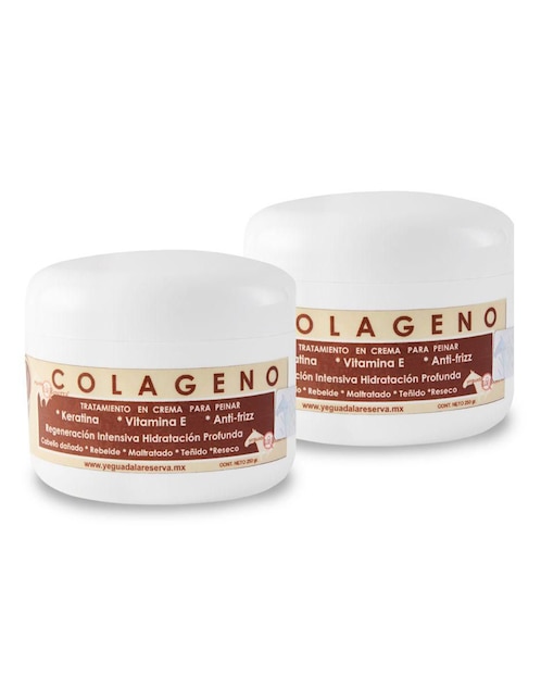Crema para peinar para todo tipo de cabello Colágeno Para Cabello La Reserva Yeguada La Reserva para antifrizz