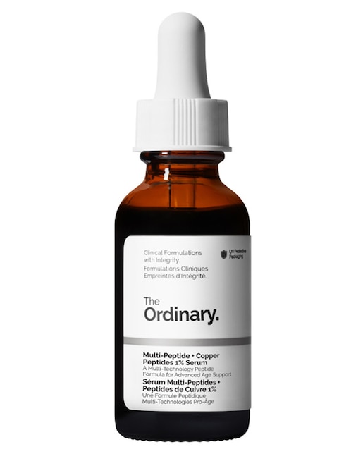 Sérum antiedad facial Multi-Peptide Copper Peptides 1% The Ordinary todo tipo de piel 30 ml