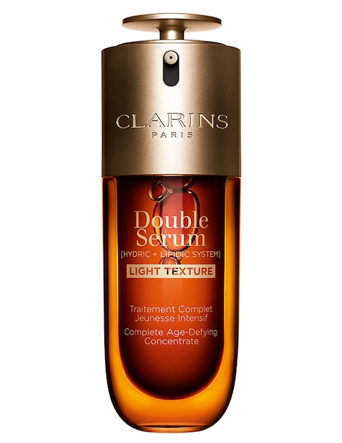 Sérum antiedad facial Double Sérum Clarins Light Texture todo tipo de piel 50 ml