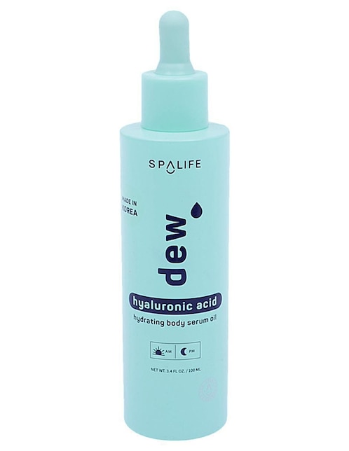 Sérum hidratante corporal Dew de ácido hialurónico Spa Life todo tipo de piel