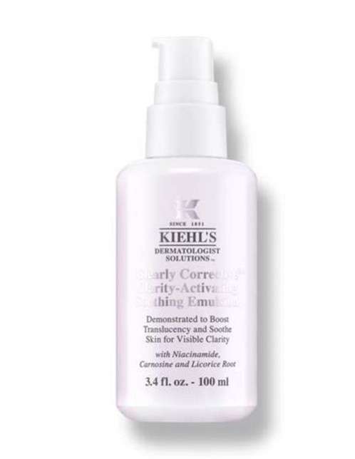 Crema facial recomendada para calmar y aliviar la piel día y noche Kiehl'S Clearly Corrective para todo tipo piel