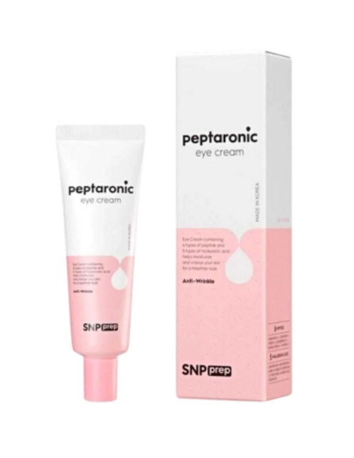 Crema para contorno de ojos recomendada para prevenir signos de la edad día y noche Snp SNP PREP Peptaronic para todo tipo piel