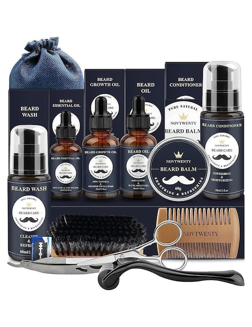 Kit de afeitado Genérica de 9 piezas