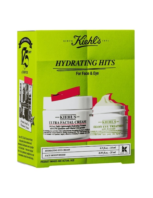 Tratamiento Facial Face+Eye Hydration Set Hidrata Protege y Limpia Spring 1