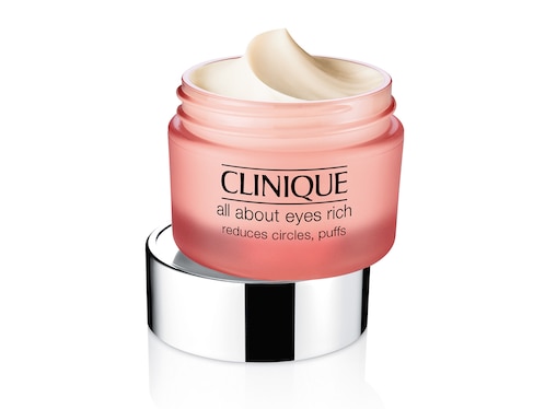CLINIQUE Crema para contorno de ojos recomendada para bolsas y ojeras día y noche Clinique All About Eyes Rich para todo tipo piel