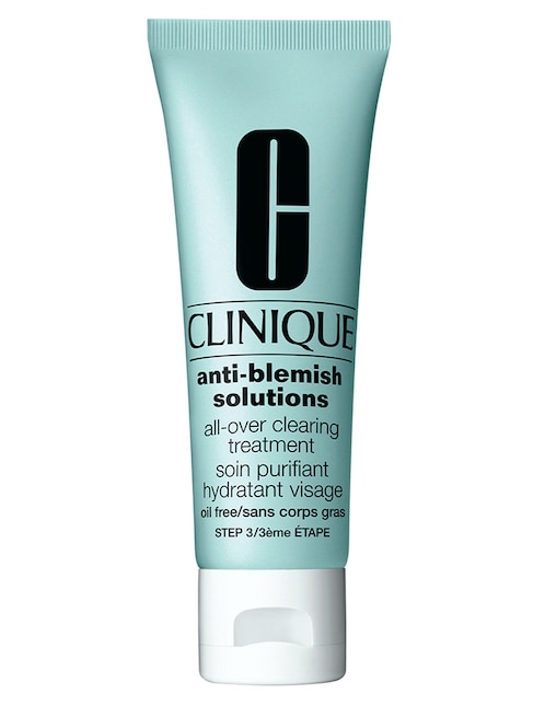 Limpiador facial Clinique Anti Blemish Solutions All-Over Clearing Treatment para acné