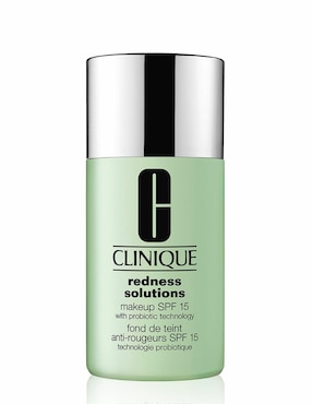 Base De Maquillaje Líquido Clinique Redness Solutions Acabado Natural