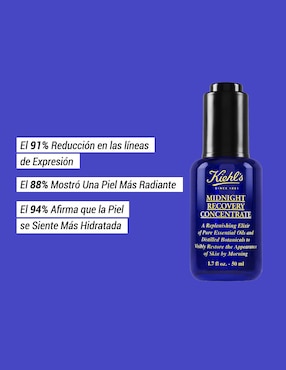 Sérum revitalizante Midnight Recovery Concentrate Kiehl's de piel normal