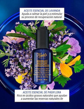 Sérum revitalizante Midnight Recovery Concentrate Kiehl's de piel normal
