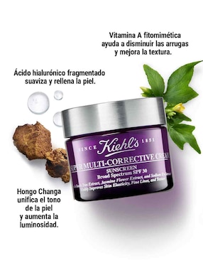 Crema facial recomendada para prevenir signos de la edad día y noche Super Multi-Corrective Cream SPF 30 Kiehl's todo tipo piel