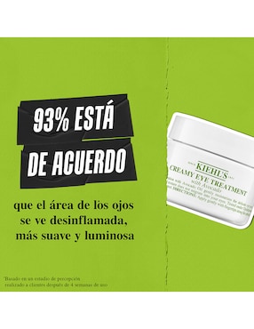 Crema para contorno de ojos recomendada para hidratar  día y noche Kiehl'S  para todo tipo piel