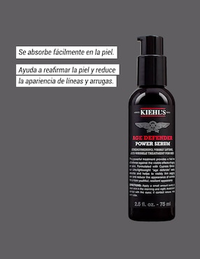 Sérum antiedad facial Age Defender Power Serum para hombres Kiehl's todo tipo piel