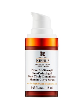 Sérum Antiedad De Contorno De Ojos Powerful Strength Contorno De Ojos Con Vitamina C Kiehl's Todo Tipo De Piel