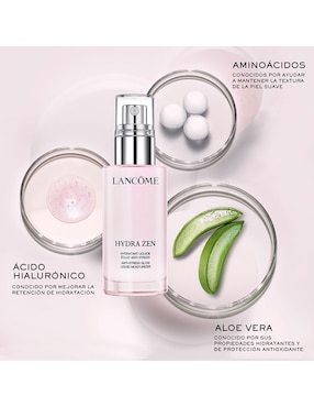 Crema facial recomendada para hidratar día y noche Lancôme Hydra Zen para todo tipo piel