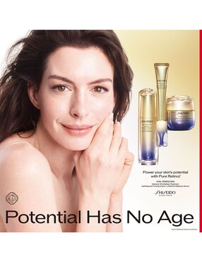 Crema facial recomendada para hidratar día Shiseido Vital Perfection para todo tipo piel