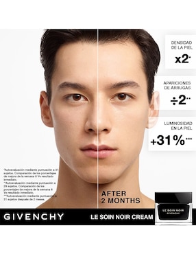 Crema facial recomendada para prevenir signos de la edad de día Givenchy Le Soin Noir para todo tipo piel