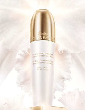 Protector solar FPS 50 protector UV Global Guerlain Orchidée Impériale Brightening 30 ml